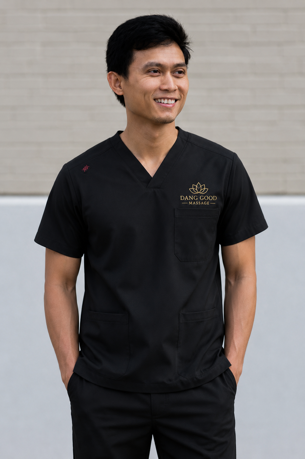 Professional licensed massage therapist at Dang Good Massage